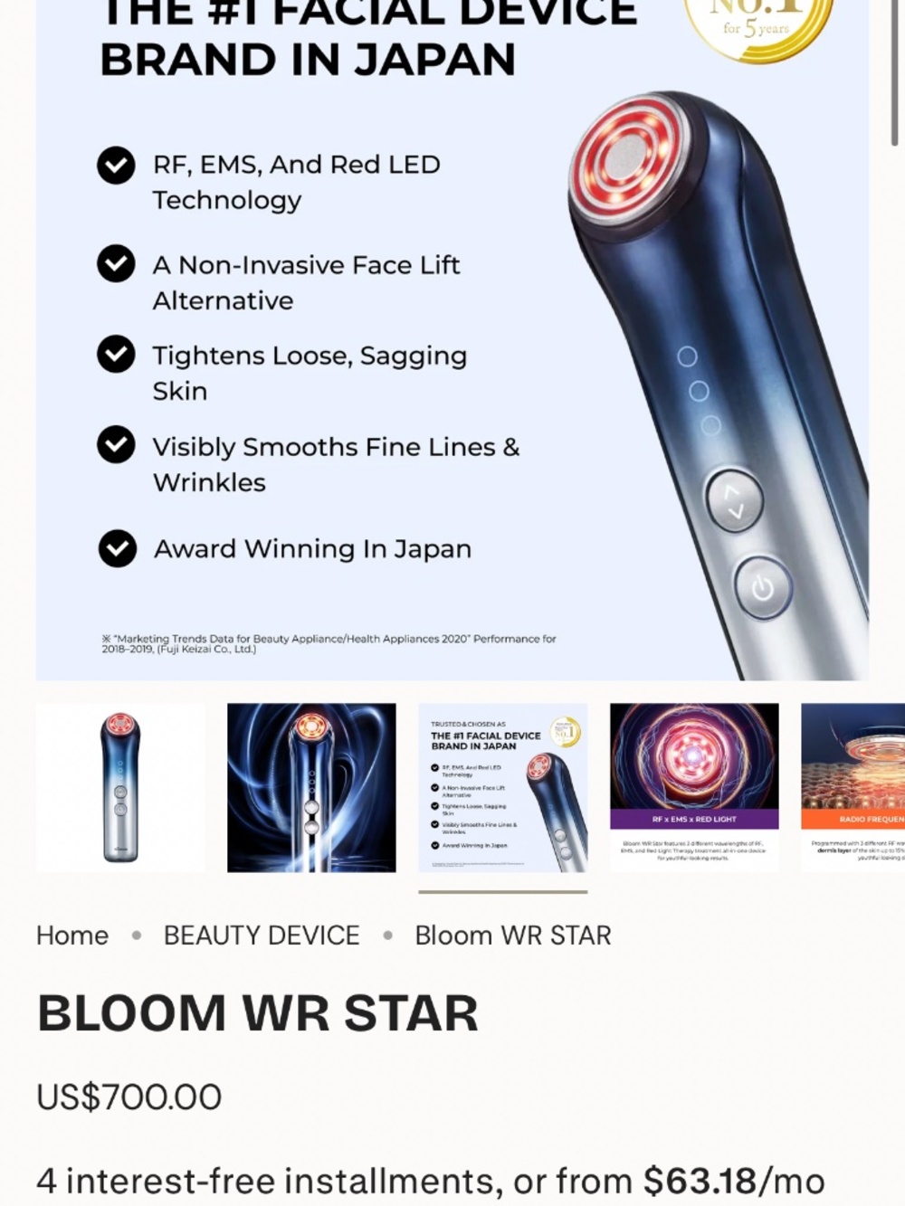 Beauty device - Picture 3 of 3